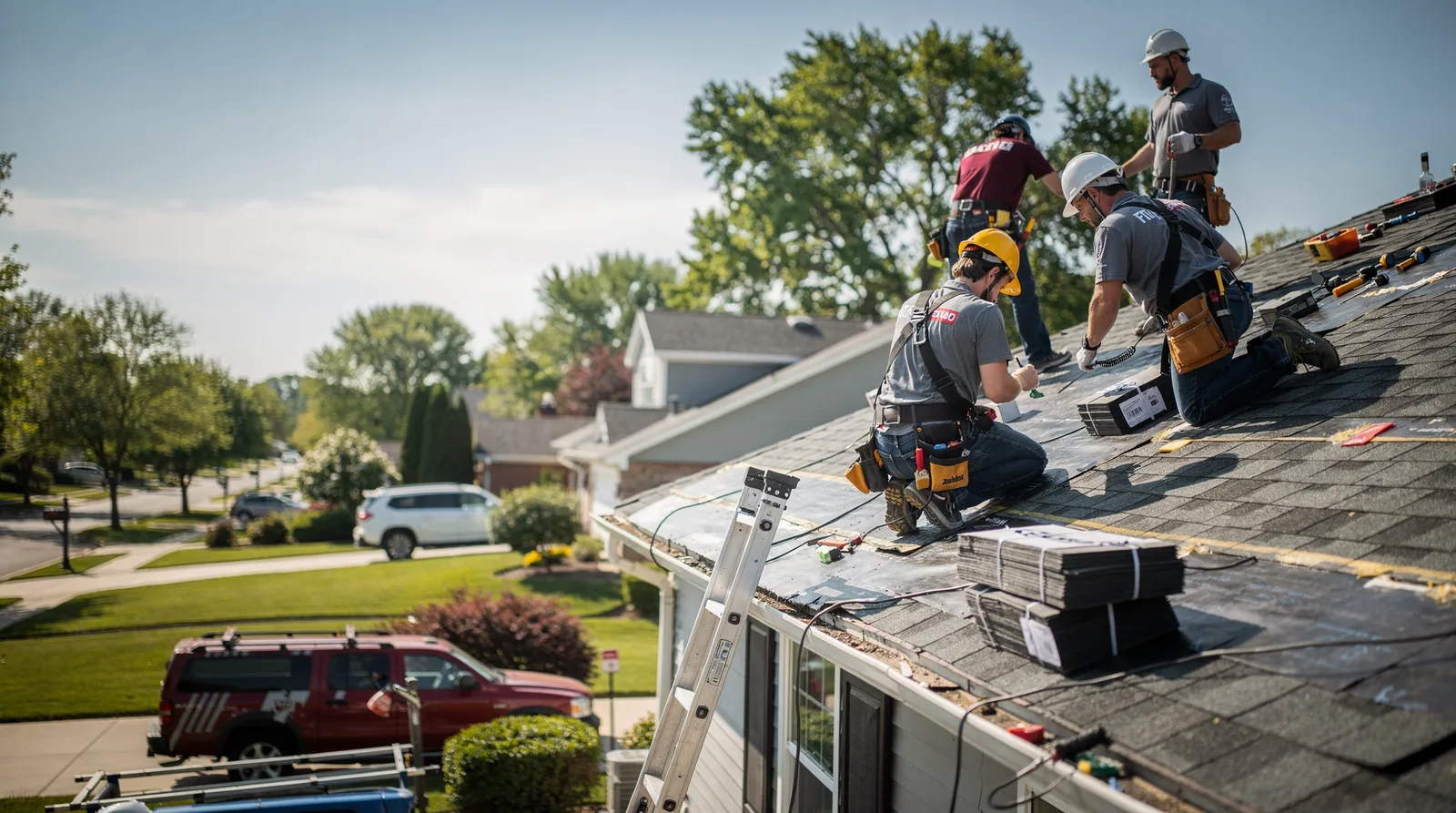 Roof Repair in Phillips, ME around you
